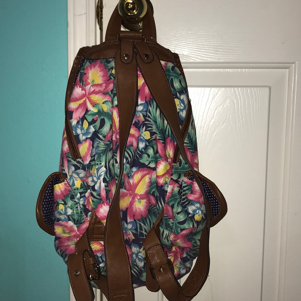 Floral Call it Spring Backpack - Picture 2 of 3